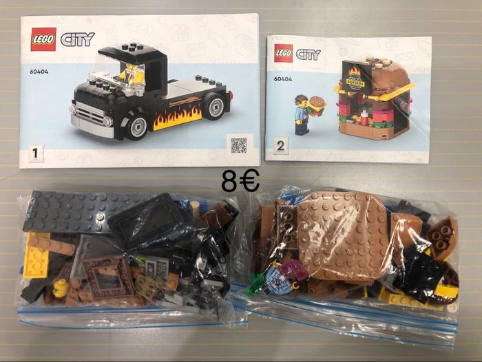 Lego city camion burger