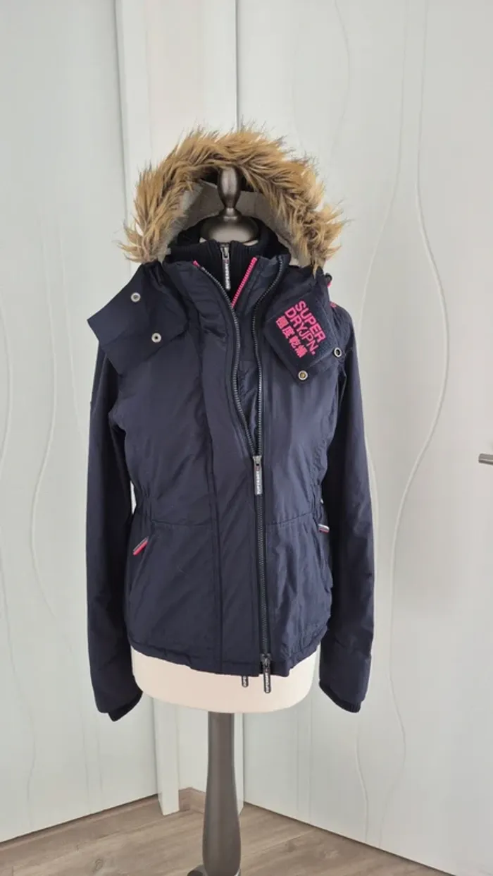 Manteau Superdry avec capuche