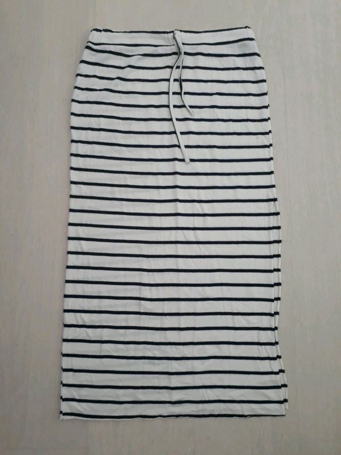 Jupe longue marine