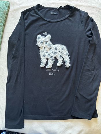 T-shirt fille IKKS manches longues