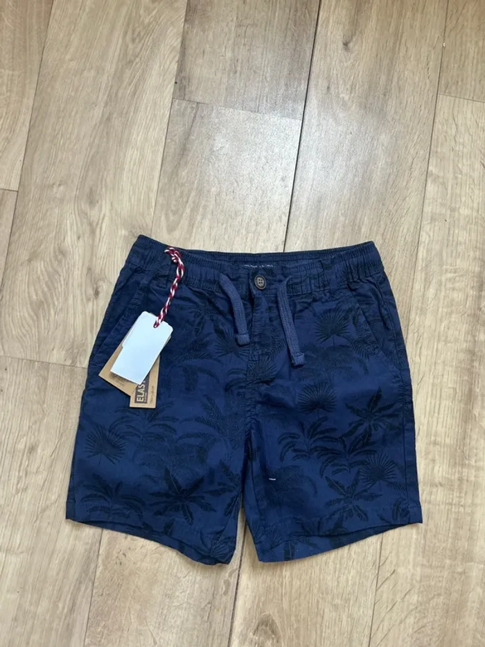 Short chino Teddy smith bleu marine nature 10ans