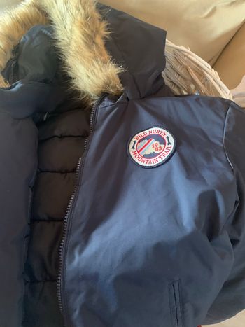 Manteau chaud à capuche