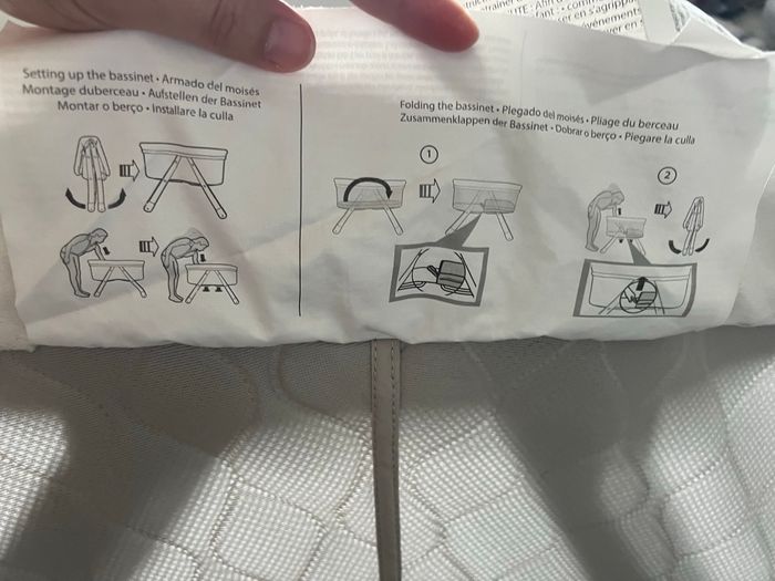 Lot berceau + réducteur + drap - photo numéro 4