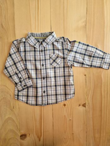 Chemise Obaïbi 12 mois imparfaite