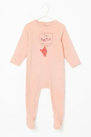 Pyjama une pièce rose - 36 mois