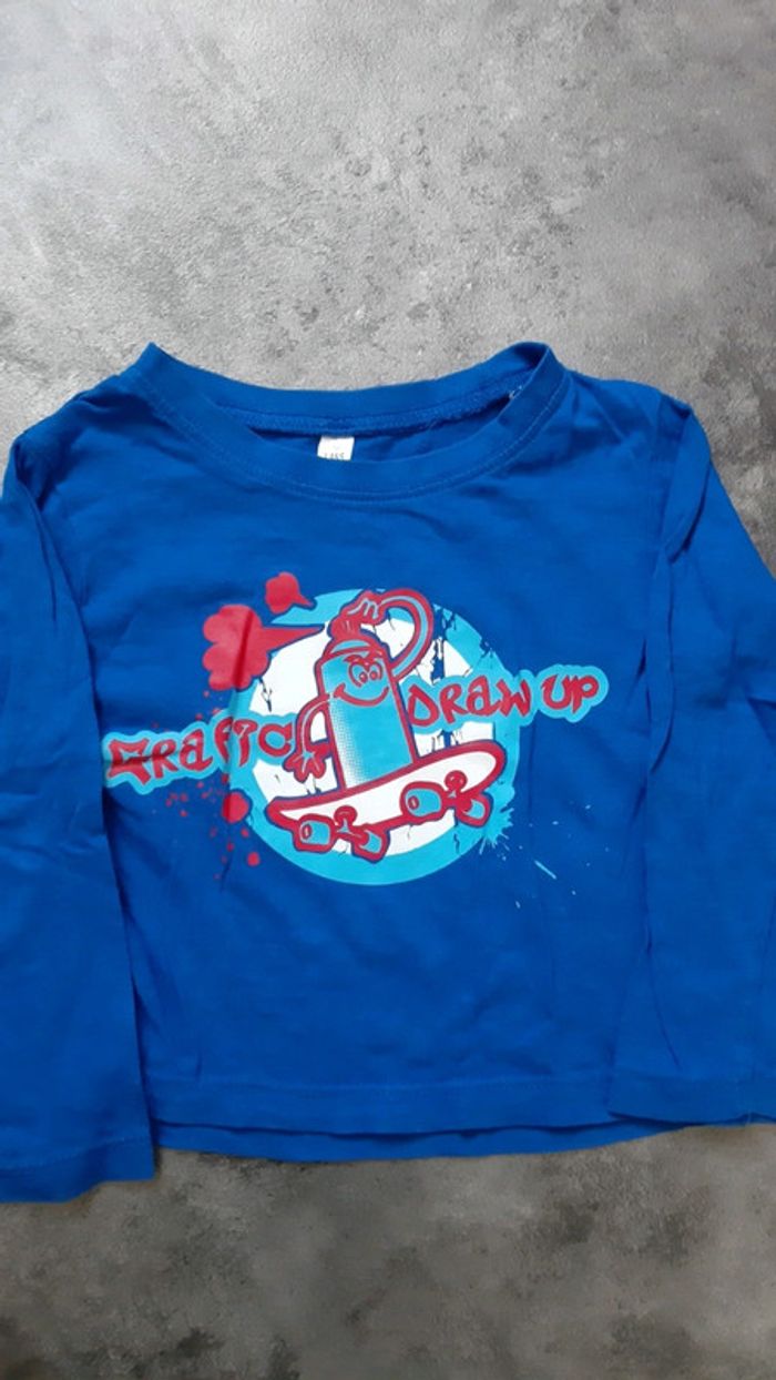 3 t-shirts manches longues garçon - photo numéro 6