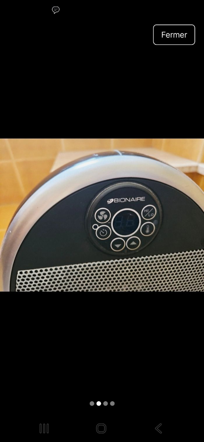 Chauffage d'appoint soufflant Bionaire - photo numéro 2
