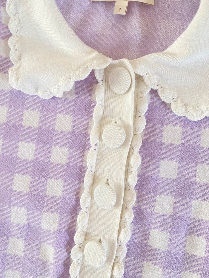 Polo maje carreaux - photo numéro 2