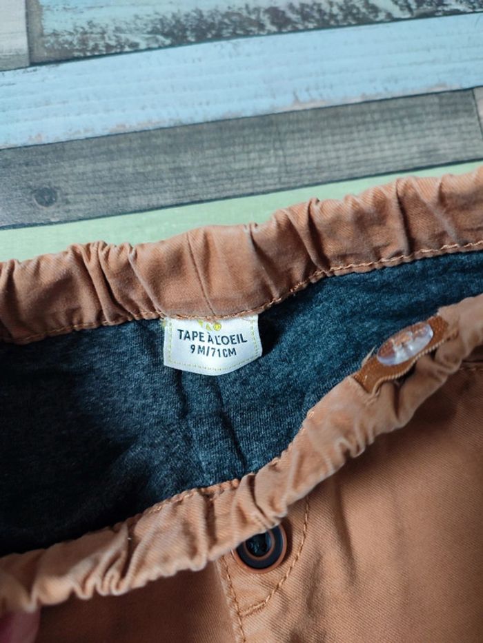 Lot pantalons 9 mois - photo numéro 5