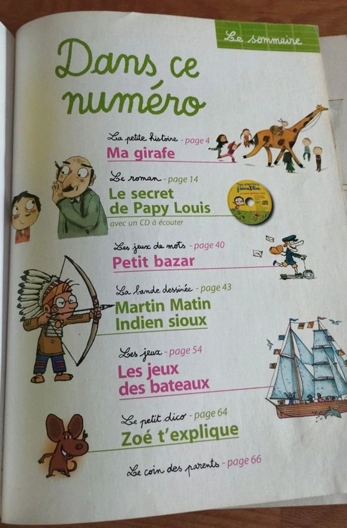Magazine Mes premiers j'aime lire - Le secret de Papy Louis - photo numéro 2