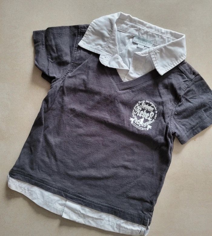 Tshirt chemise 18mois