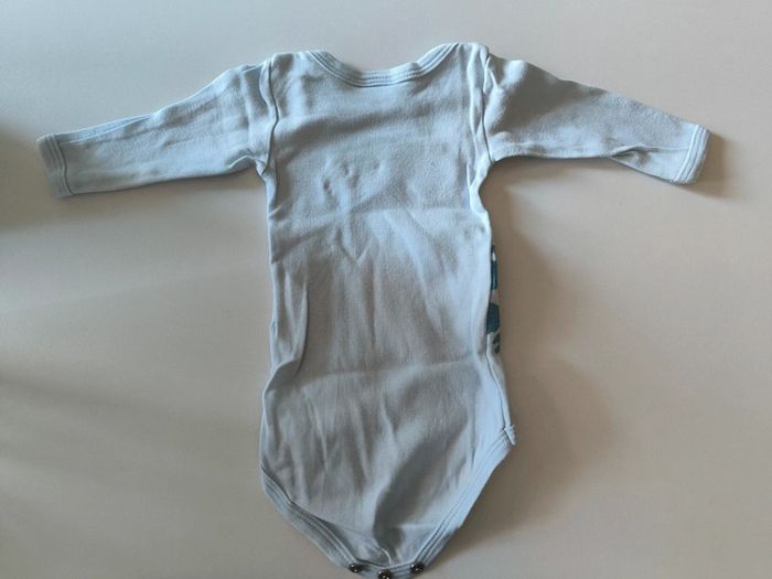 Lot 3 bodies bleu petit bateau 3mois - photo numéro 5