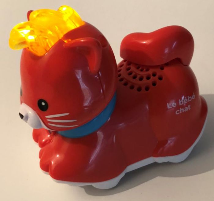 Vtech Tut Tut Animo Paprika le bébé chat tracteur zoo maxi jungle super ferme bateau des animaux tigre panda hippo koala chat poule cheval tigre cochon crocodile singe copains bolides rare lot SOP77 - photo numéro 4