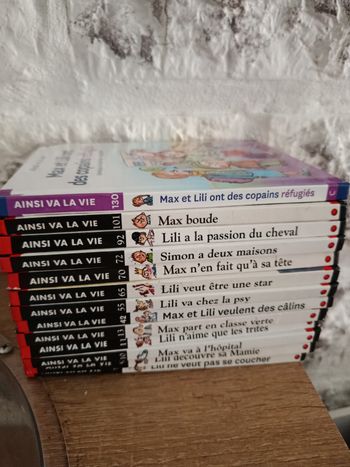 Lot livre Max et Lili