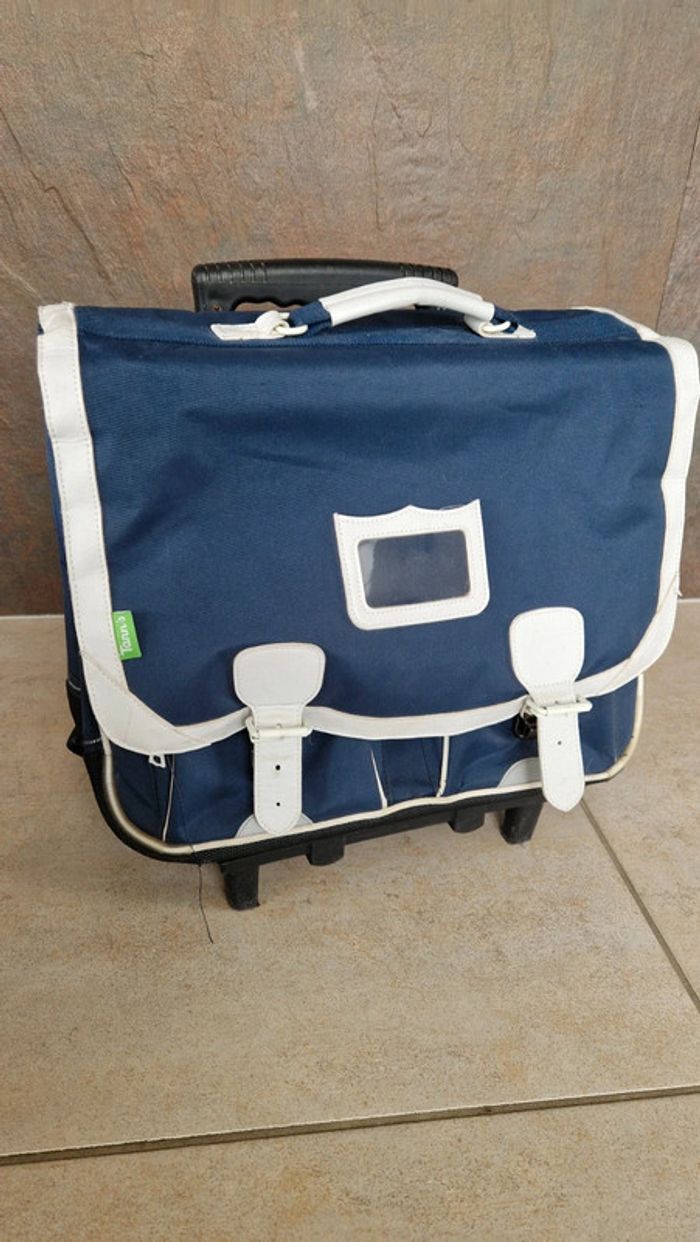 Sac paperable Tann's bleu et blanc