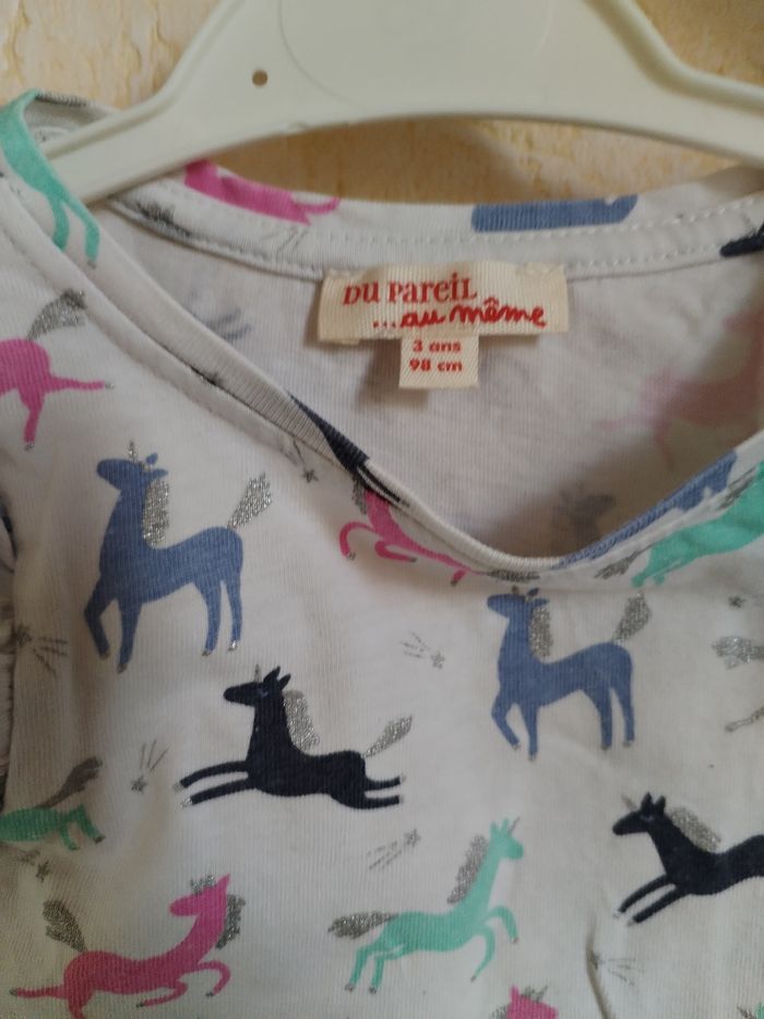 Tee-shirt DPM, taille 3 ans - photo numéro 2