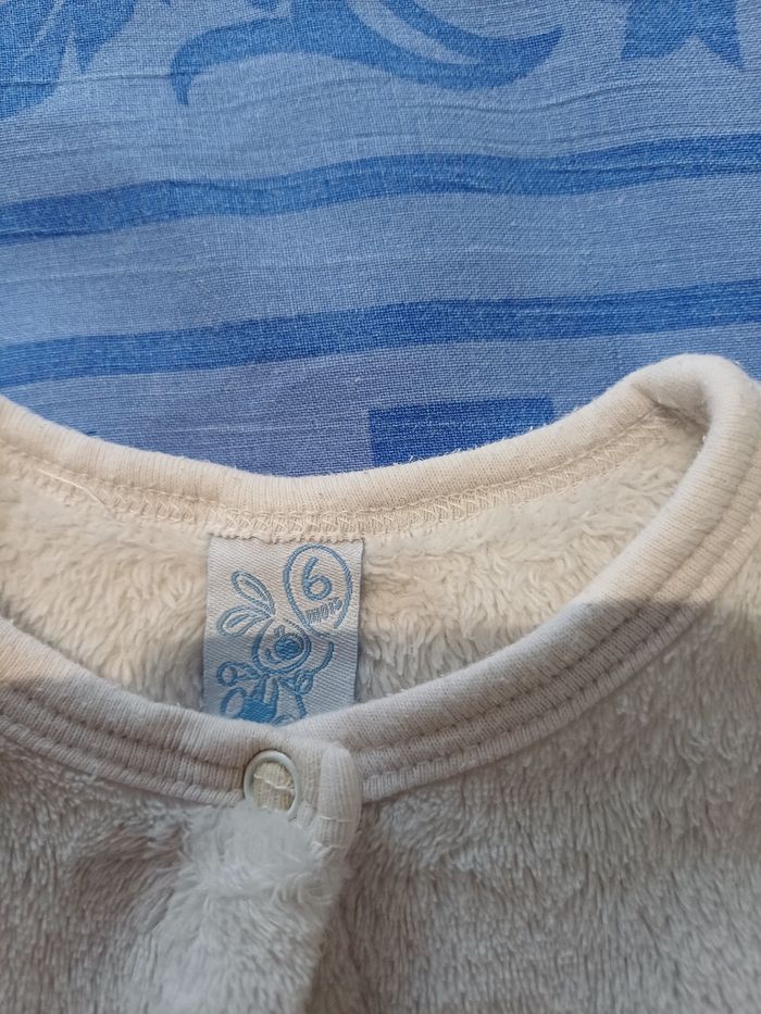 Gilet bébé polaire taille 6 mois - photo numéro 2