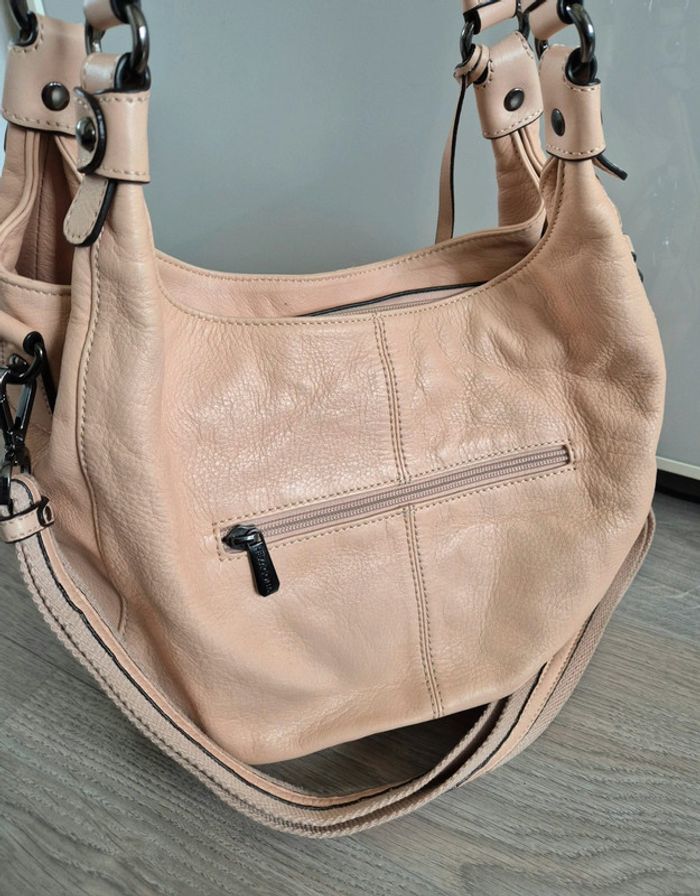 Sac à main Hexagona en cuir - photo numéro 5