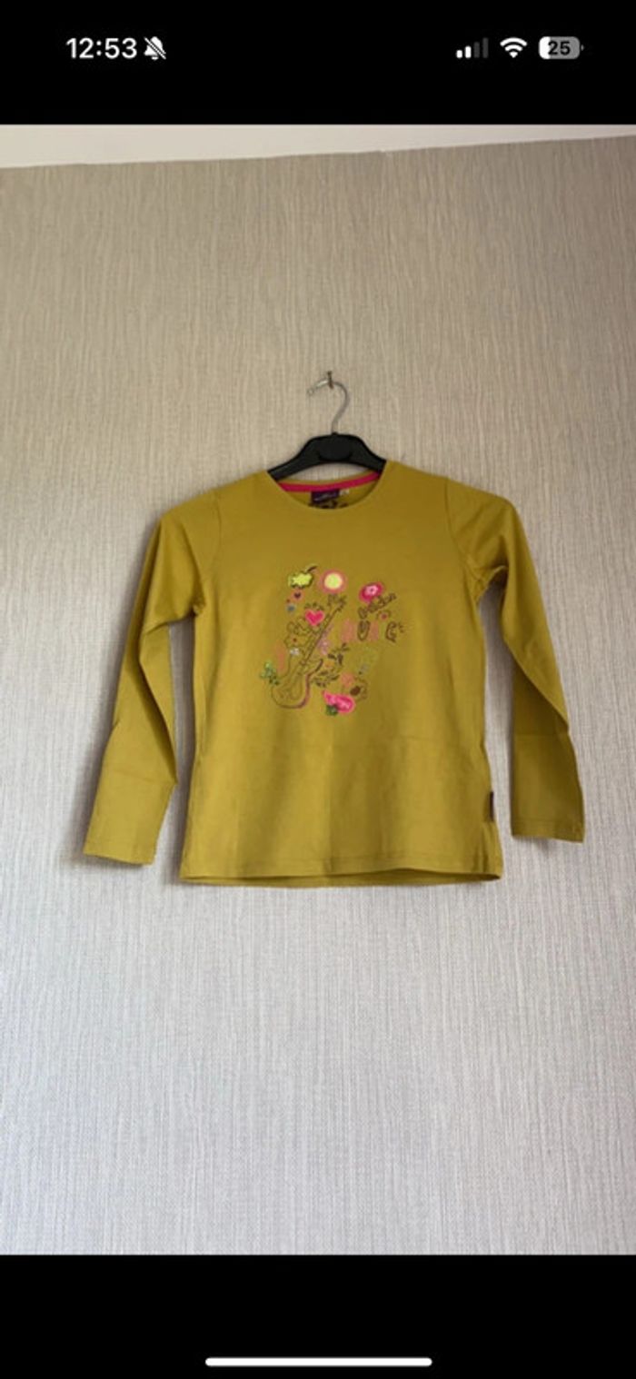 T-shirt moutarde sergent major