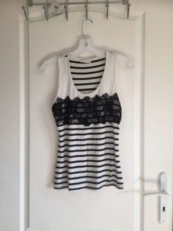 Débardeur dentelle noire Promod 40
