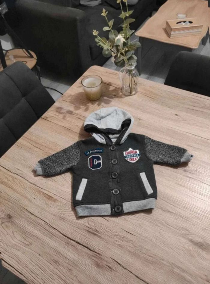 Gilet  Teddy  6  mois  Tom&kiddy