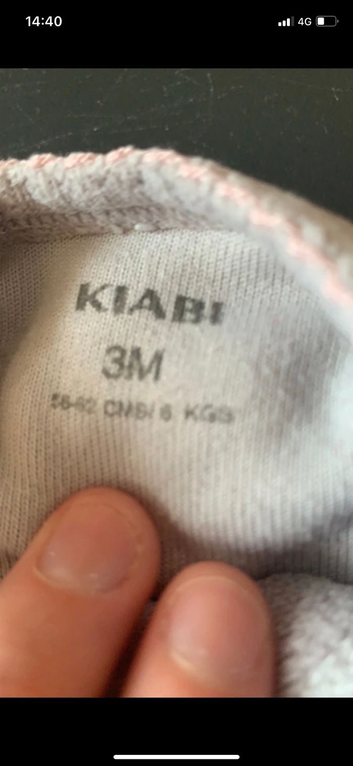 Lots de 2 pyjamas 3 mois - photo numéro 2