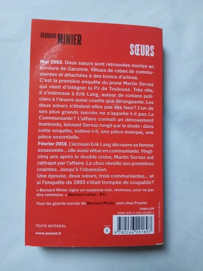 Sœurs, Bernard minier - photo numéro 2