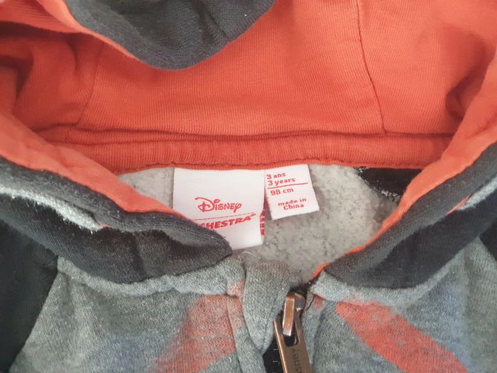 1 veste disney 3 ans 98 cm (plutôt 3- 4 ans) - photo numéro 2
