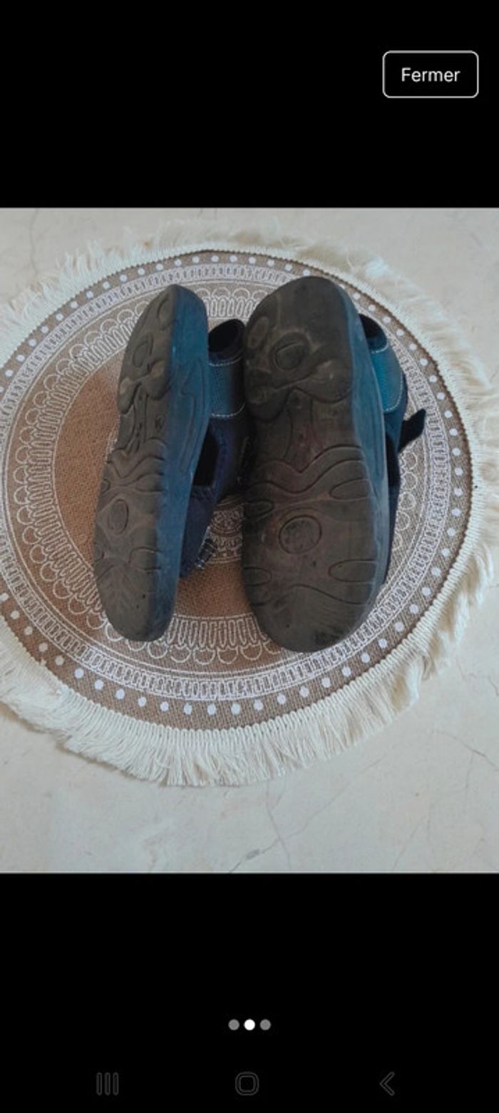 Sandales à scratch-Gémo-taille 30-Très bon état 💞 - photo numéro 3