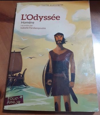 Livre "L'Odyssée" d'Homère