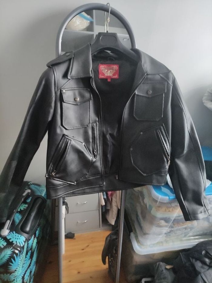 Veste en cuir