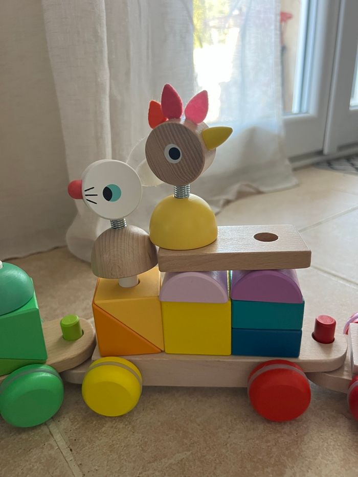 Train en bois des zigotos - photo numéro 4