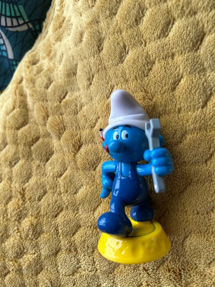 Figurine schtroumf bricoleur - photo numéro 2