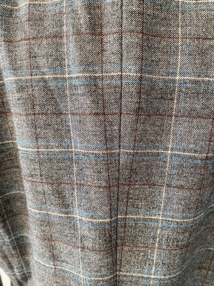 Blazer Mango gris à carreaux taille 34 / S - photo numéro 7