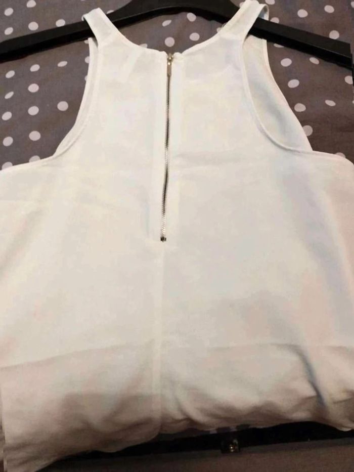 Chemisier débardeur stradivarius tirette au dos - photo numéro 2