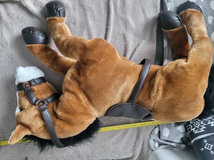 Grande peluche cheval - photo numéro 4