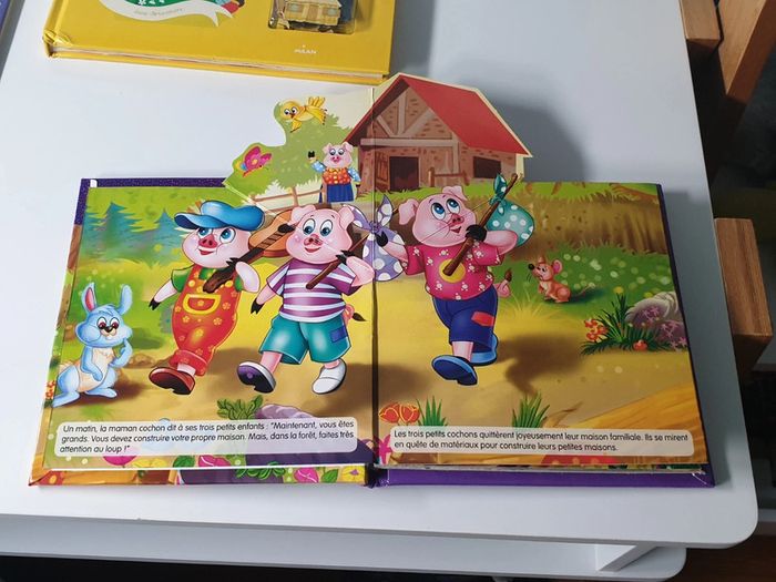 Lot les 3 petits cochons - photo numéro 2