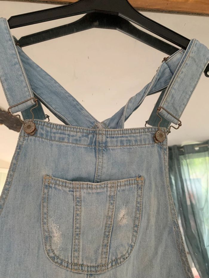 Salopette short Tally Weijl en jean taille XS - photo numéro 5