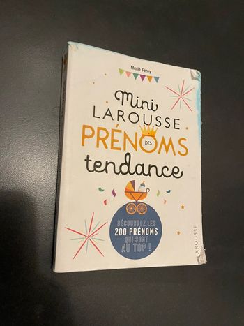 Mini Larousse des prénoms tendances