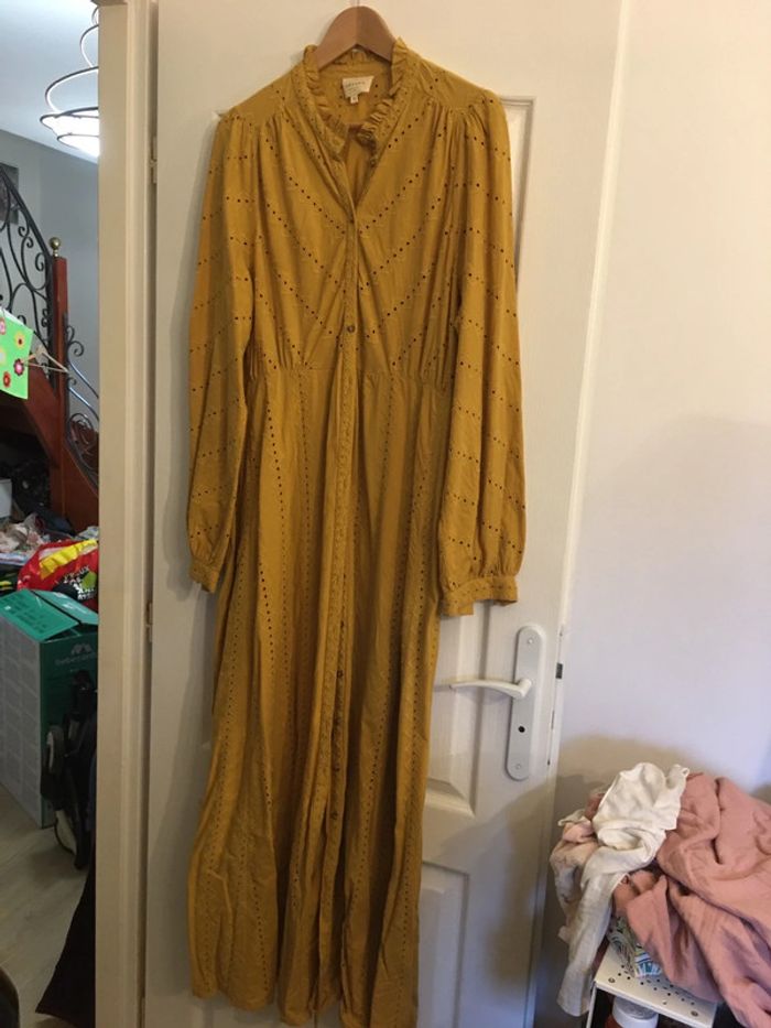 Robe selma sezane ocre