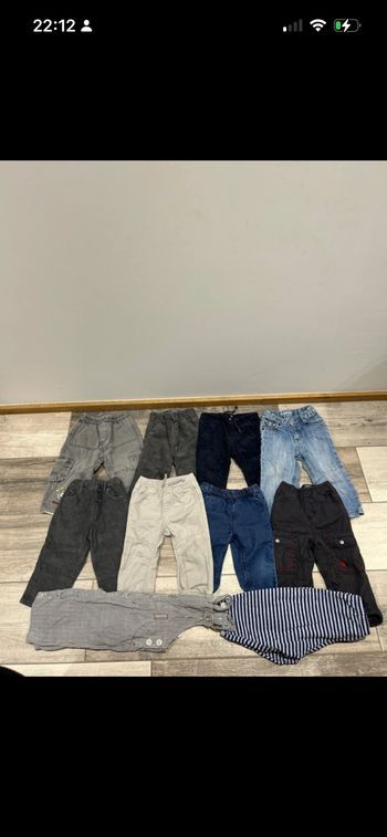 Lot vêtements garçon