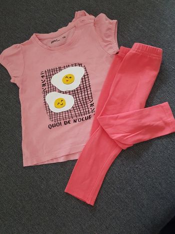 Tee-shirt et legging