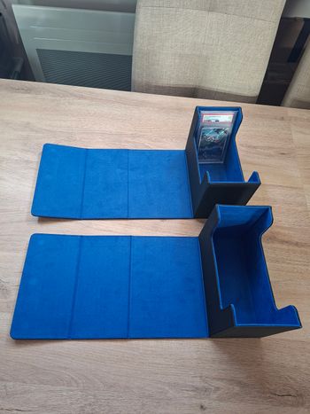 Lot de 2 boites de rangement pour 80 cartes gradées Pokémon PSA,  pca , collect aura etc...