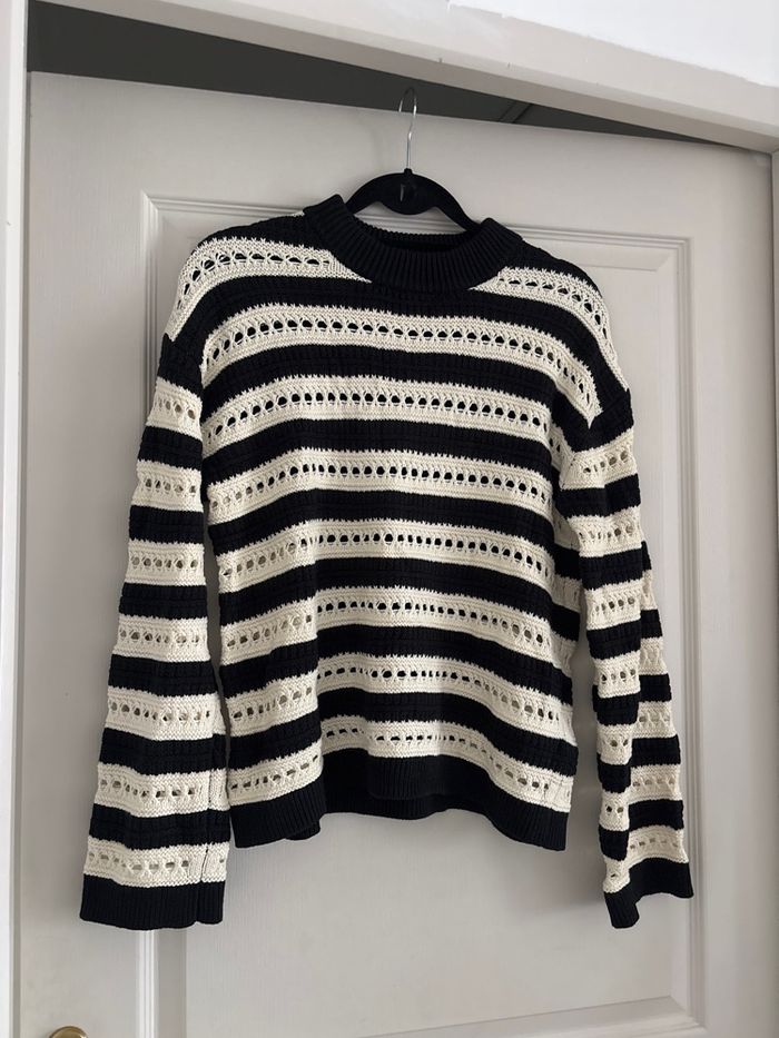 Pull ajouré effet crochet H&M