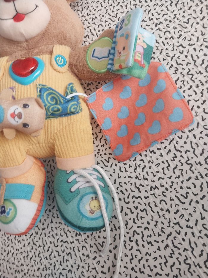 Ours éducatif interactif VTech – Gaspard 1,2,3 habille-moi - photo numéro 9