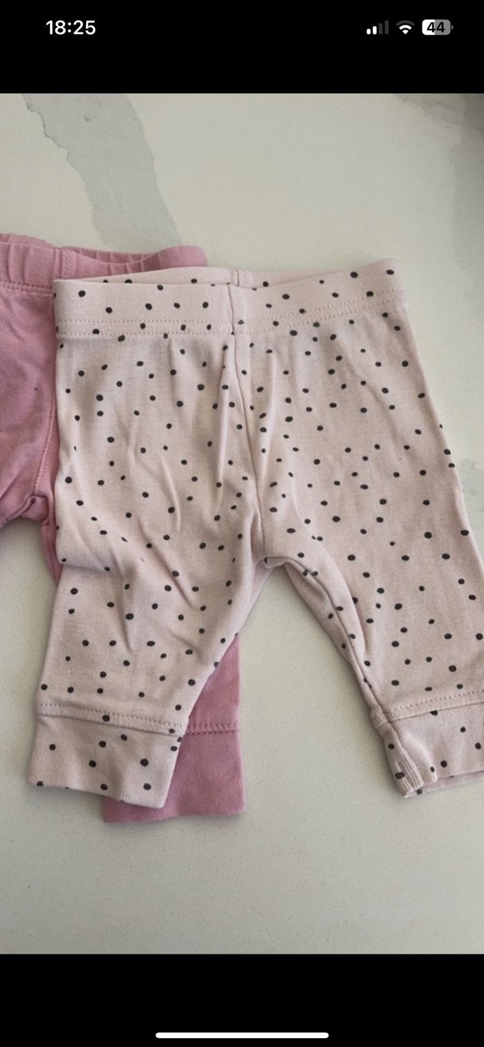 Lots 3 leggings bébé - photo numéro 2