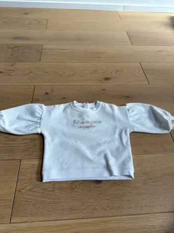 Pull blanc