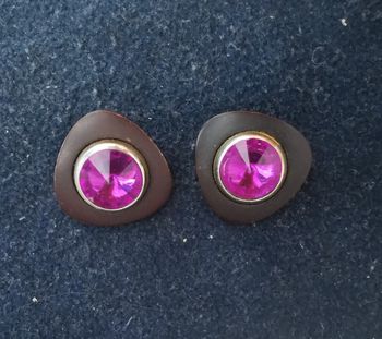 Boucles d'oreilles triangles a clips