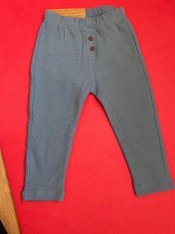 Pantalon en Jersey Tchibo Taille 74/80 Neuf avec étiquette   Taille élastique réglable en largeur