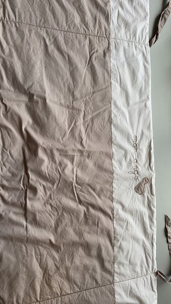 Tour de lits crème ange